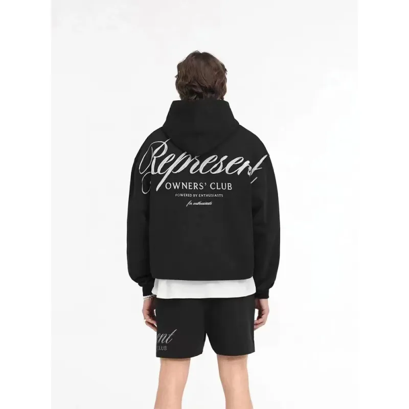 Represent Owners Club Script Hoodie
