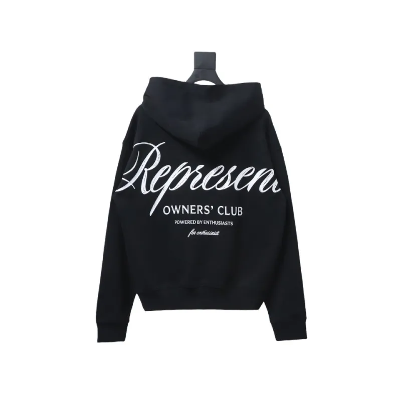 Represent Owners Club Script Hoodie