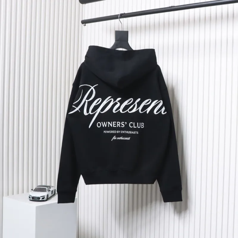 Represent Owners Club Script Hoodie