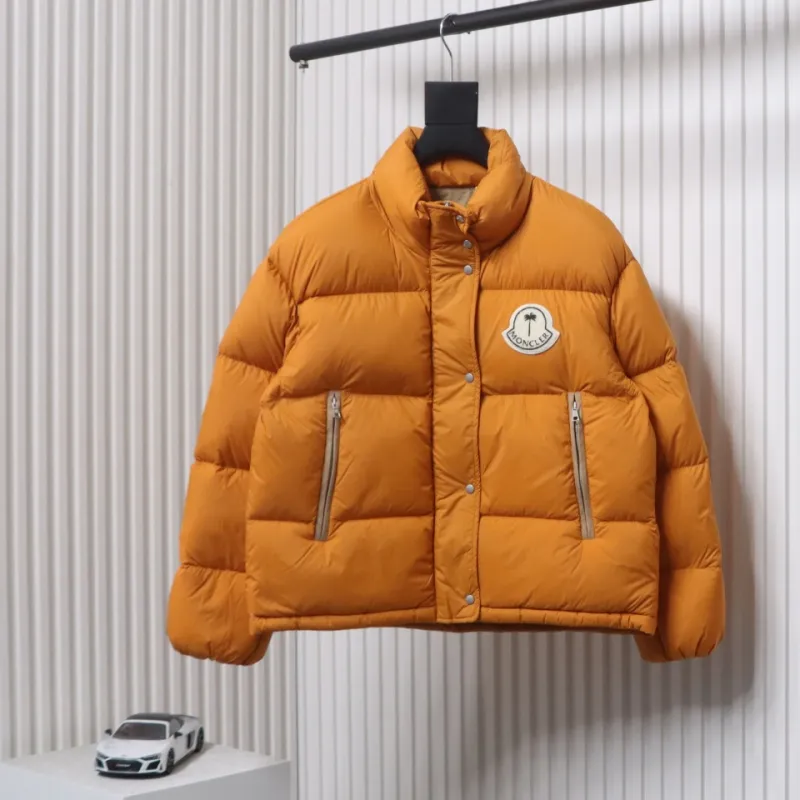 Moncler Palm Angels Antora Down Jacket Orange