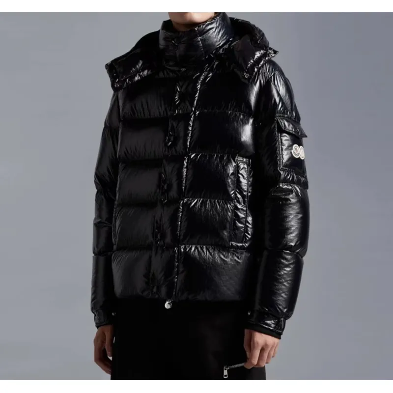 Moncler Maya 70 Short Down Jacket Black