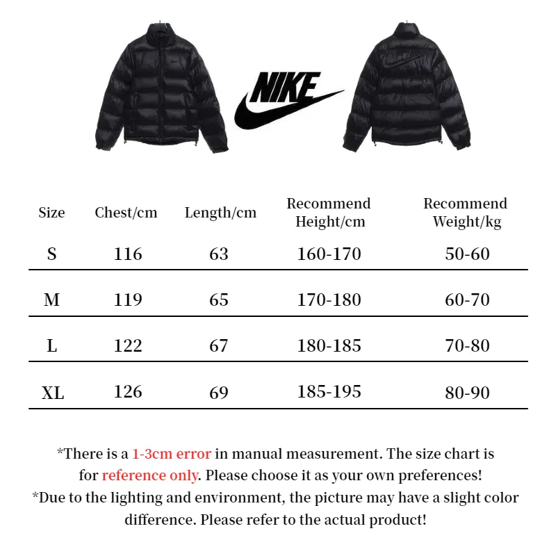 Nike x NOCTA Puffer Jacket Black
