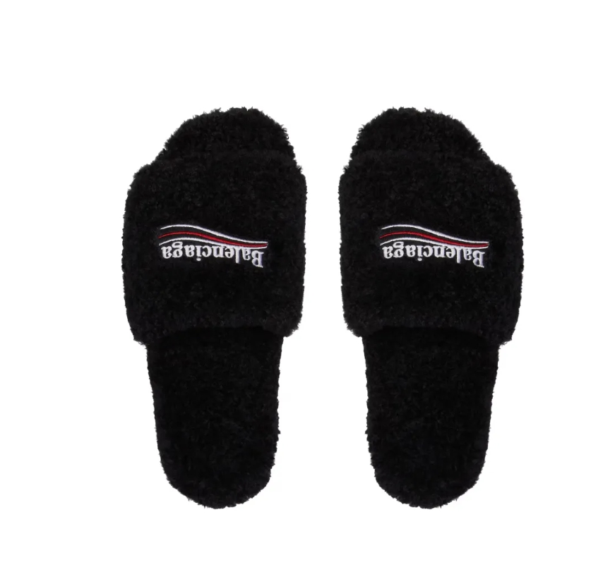 Balenciaga Furry Slide 