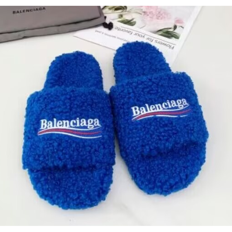 Balenciaga Furry Slide 