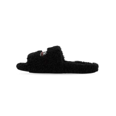 Balenciaga Furry Slide  01