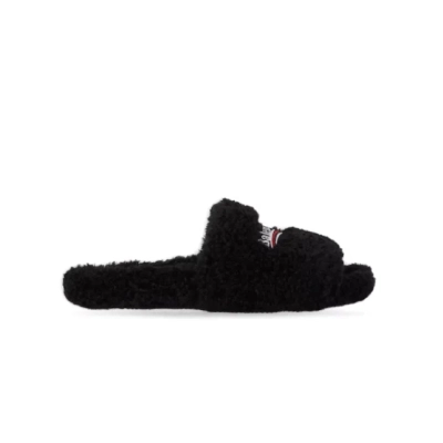 Balenciaga Furry Slide  02