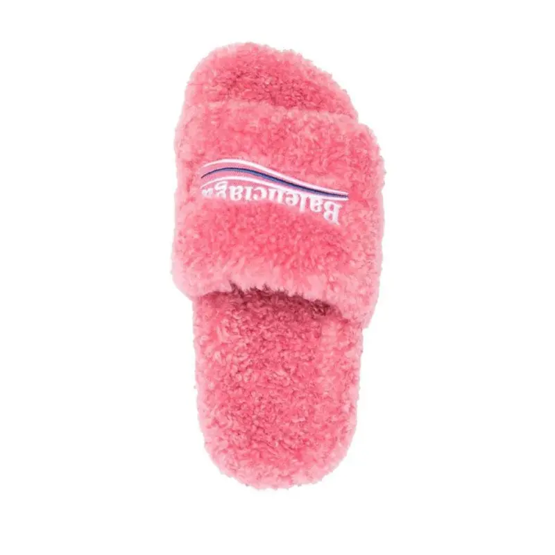 Balenciaga Furry Slide 