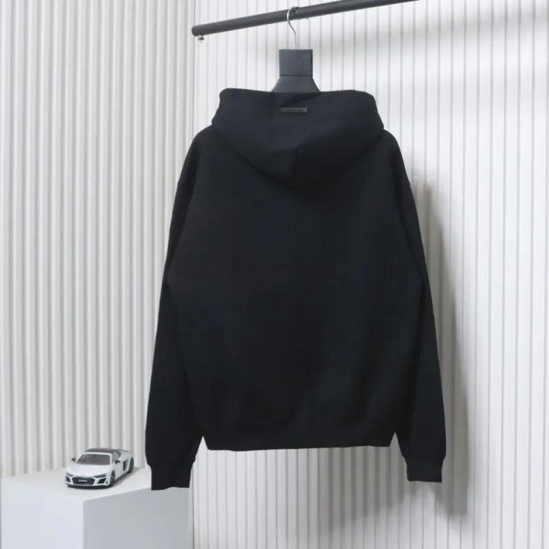 Fear of God Essentials Hoodie Black