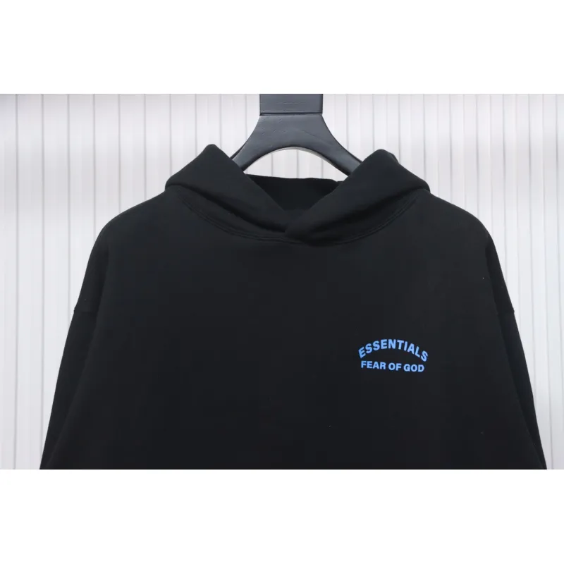 Fear of God Essentials Hoodie Black