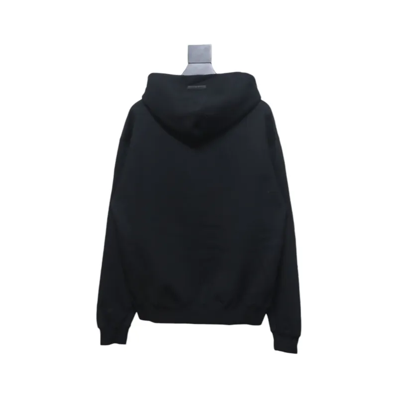 Fear of God Essentials Hoodie Black