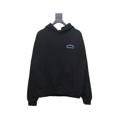 Fear of God Essentials Hoodie Black 01