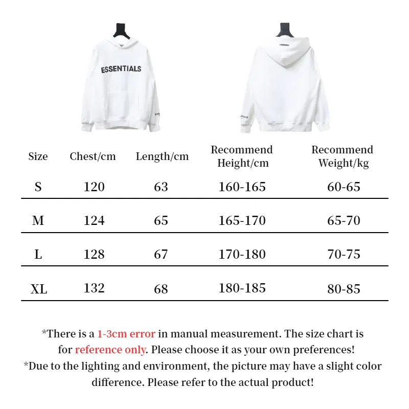 Fear of God Essentials Pullover Hoodie Applique Logo White