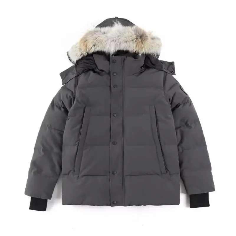 Can*a Go*e wyndham parka jacket grey