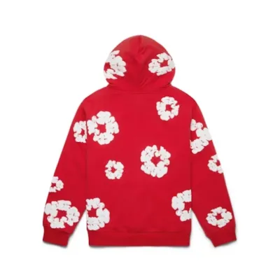 Denim Tears The Cotton Wreath Sweatshirt Red 02