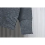 AMI Paris Ami de Coeur Sweater Grey