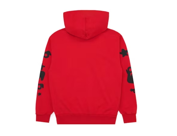 Sp5der Beluga Hoodie Red