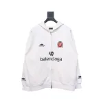 Balencigia Hoodie Black and White