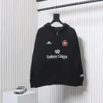 Balencigia Hoodie Black and White