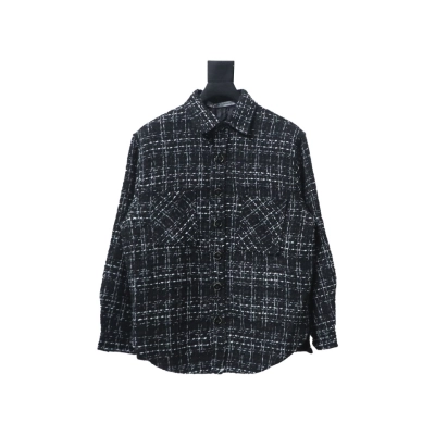 Designer Button Shirts Black 01