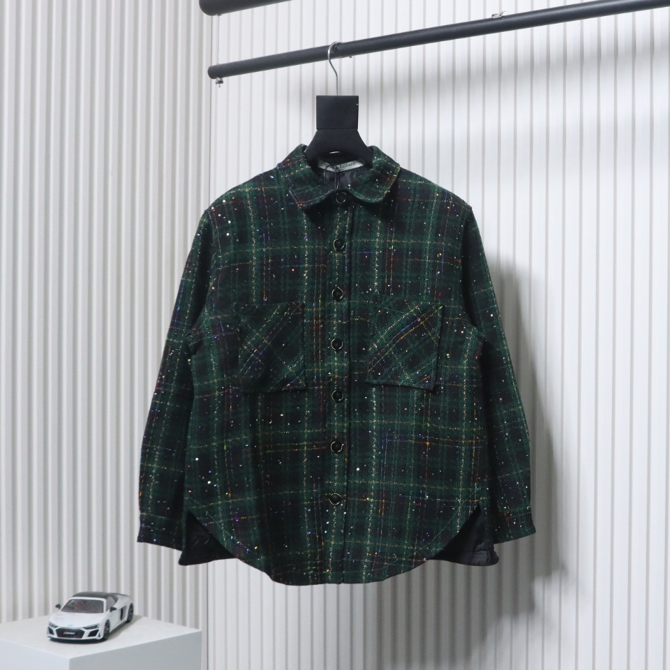 Designer Button Shirts Green