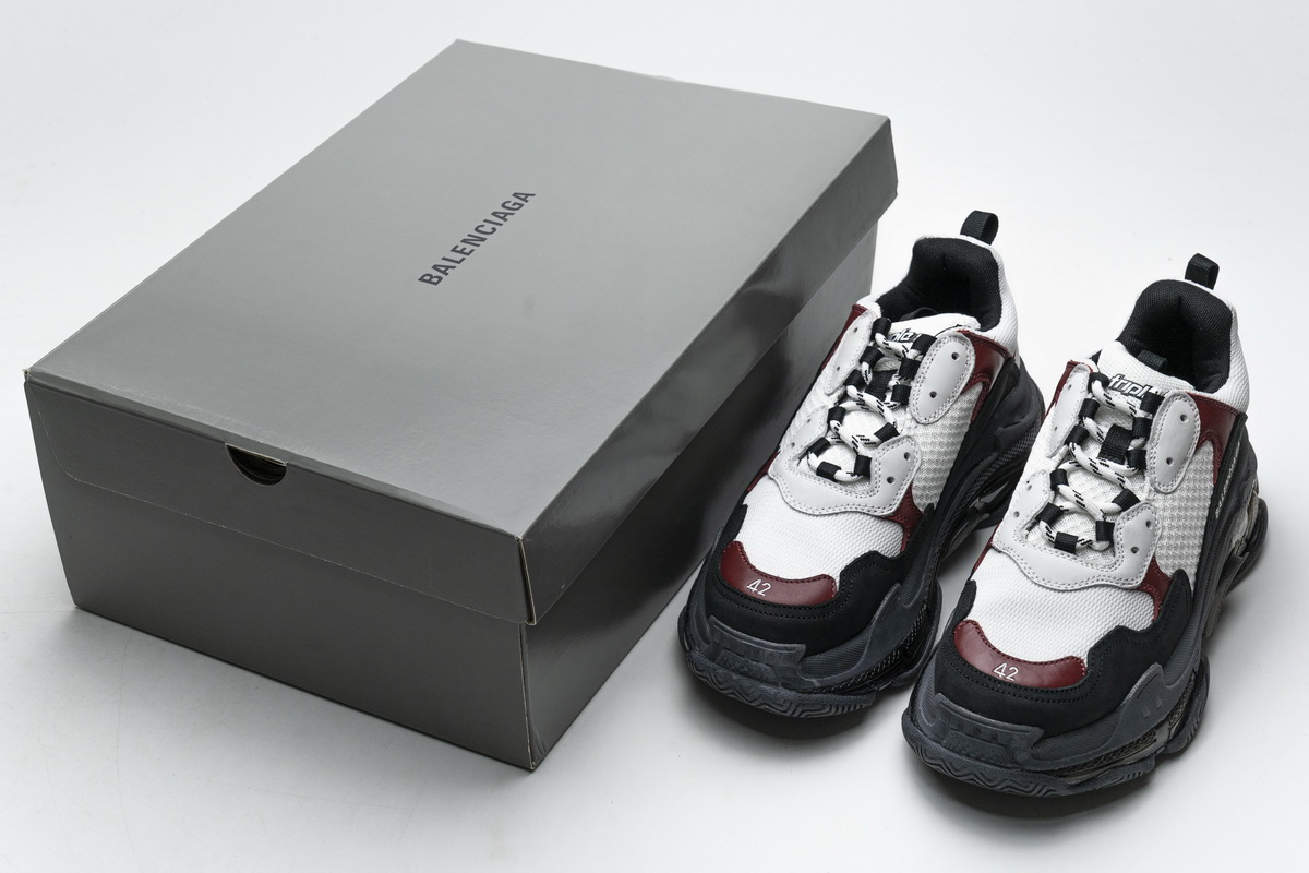 Balenciaga Triple S Black Red 541624 W09O1 2268