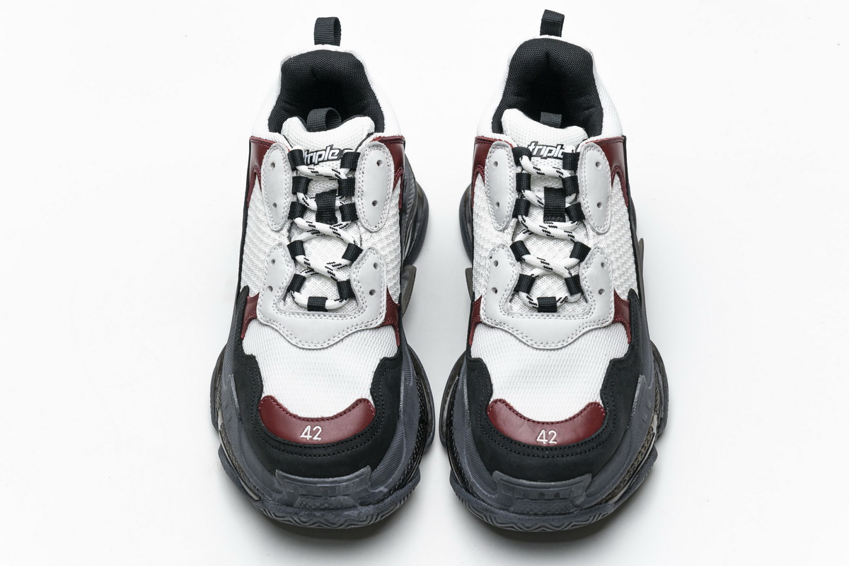Balenciaga Triple S Black Red 541624 W09O1 2268