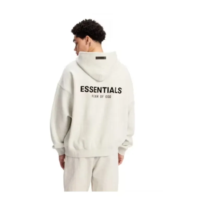 Fear of God Essentials Hoodie Light Oatmeal