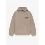 Fear of God Essentials Logo Hoodie Camel Brown 