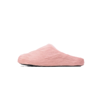 Marni Furry Slide Pink 01
