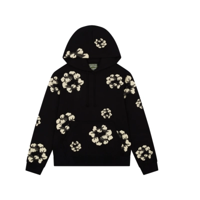 Denim Tears Cactus Tears Wreath Hoodie Black 01