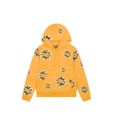 Denim Tears Cactus Tears Wreath Hoodie Yellow 01