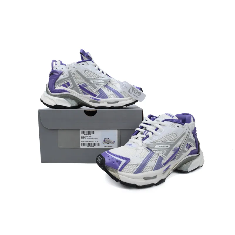 Balenciaga Runner White Purple 677402 W3RB2 5901 