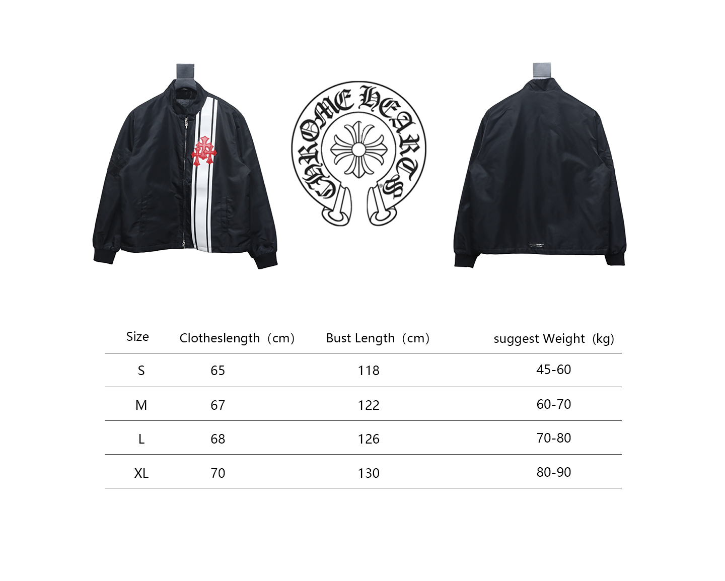 Chrome Heart Jacket Black