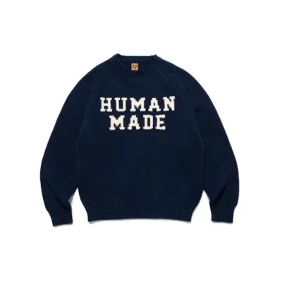 Human-Made Sweater Navy 01