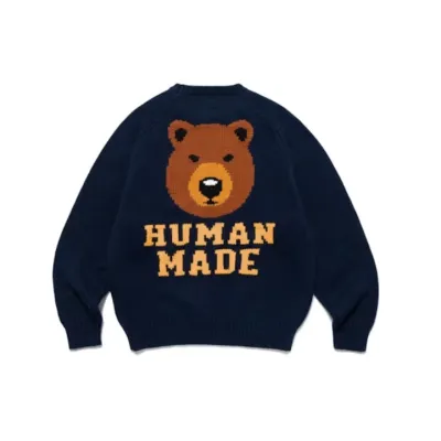 Human-Made Sweater Navy 02