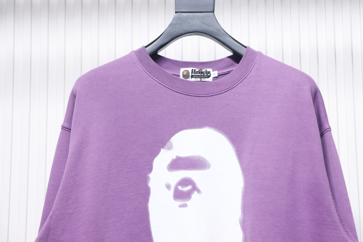 BAPE Logo Hoodie Purple