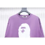 BAPE Logo Hoodie Purple