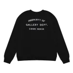 Gallery Dept Hoodie Black 6326