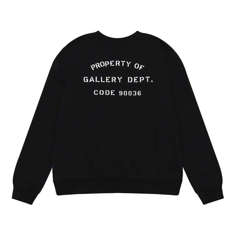 Gallery Dept Hoodie Black 6326