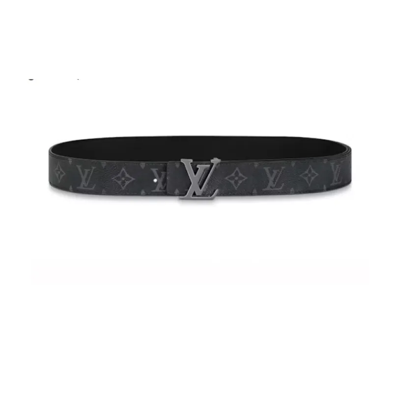 Initiales Reversible Belt Monogram Eclipse
