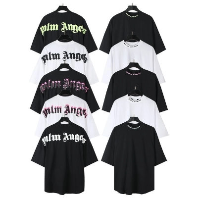 Palm Angels Classic Logo Oversize T-shirt 01