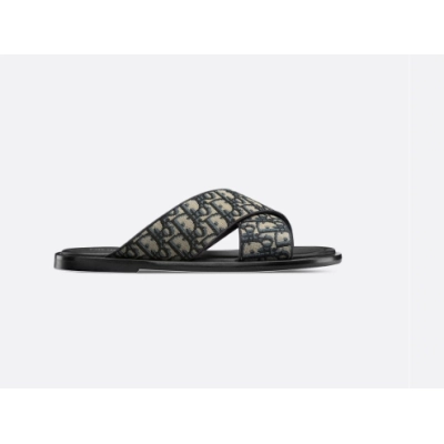 Alias Sandal Beige and Black Oblique Jacquard 02