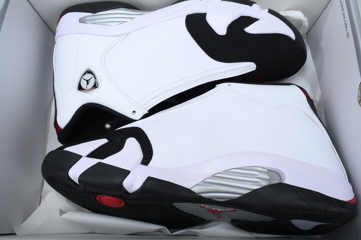  Air Jordan 14 Retro Black Toe 487471-160