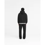 Design England Applique Hoodie Black
