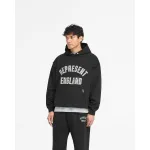 Design England Applique Hoodie Black