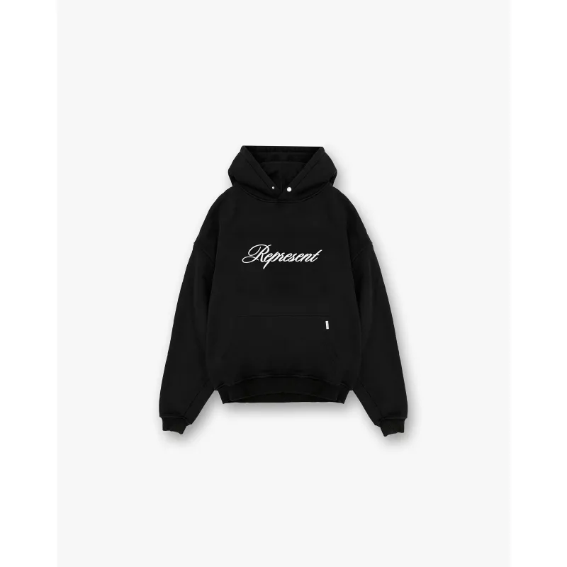 Design Logo Hoodie Black