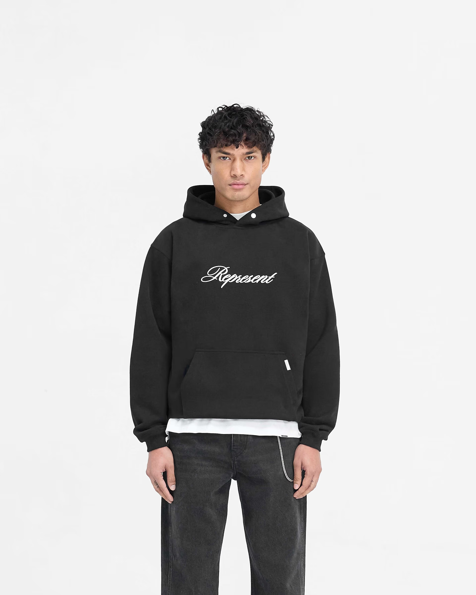 Design Logo Hoodie Black