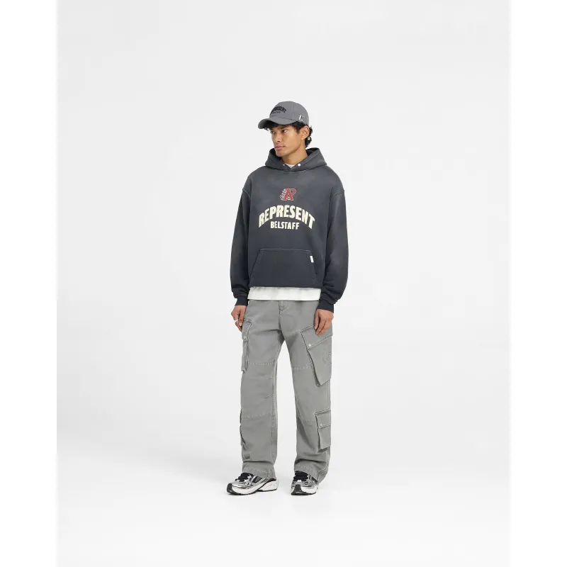 Design Logo Hoodie Wash Black
