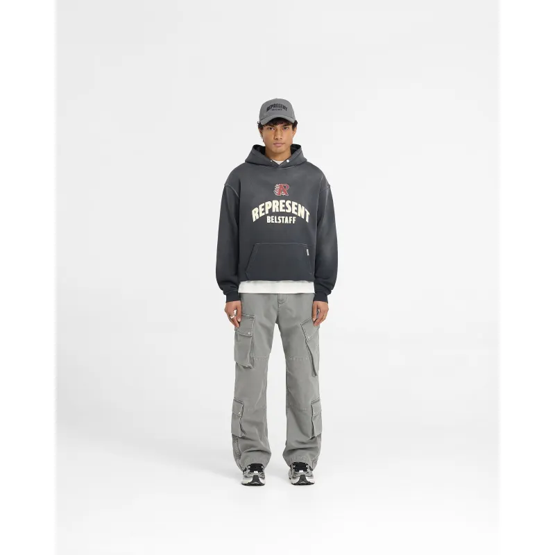 Design Logo Hoodie Wash Black