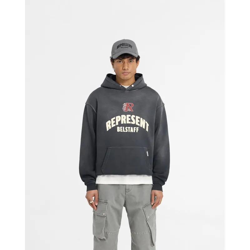 Design Logo Hoodie Wash Black